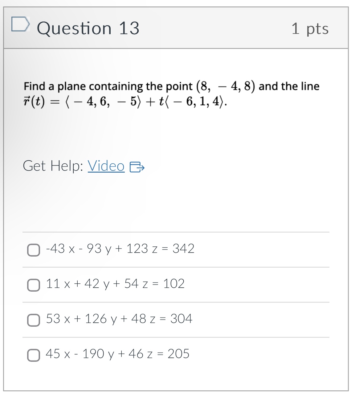 x/[Choose] 48t 4-3: 5': -1+5t 3t '3' Question] 56t Question 13 1