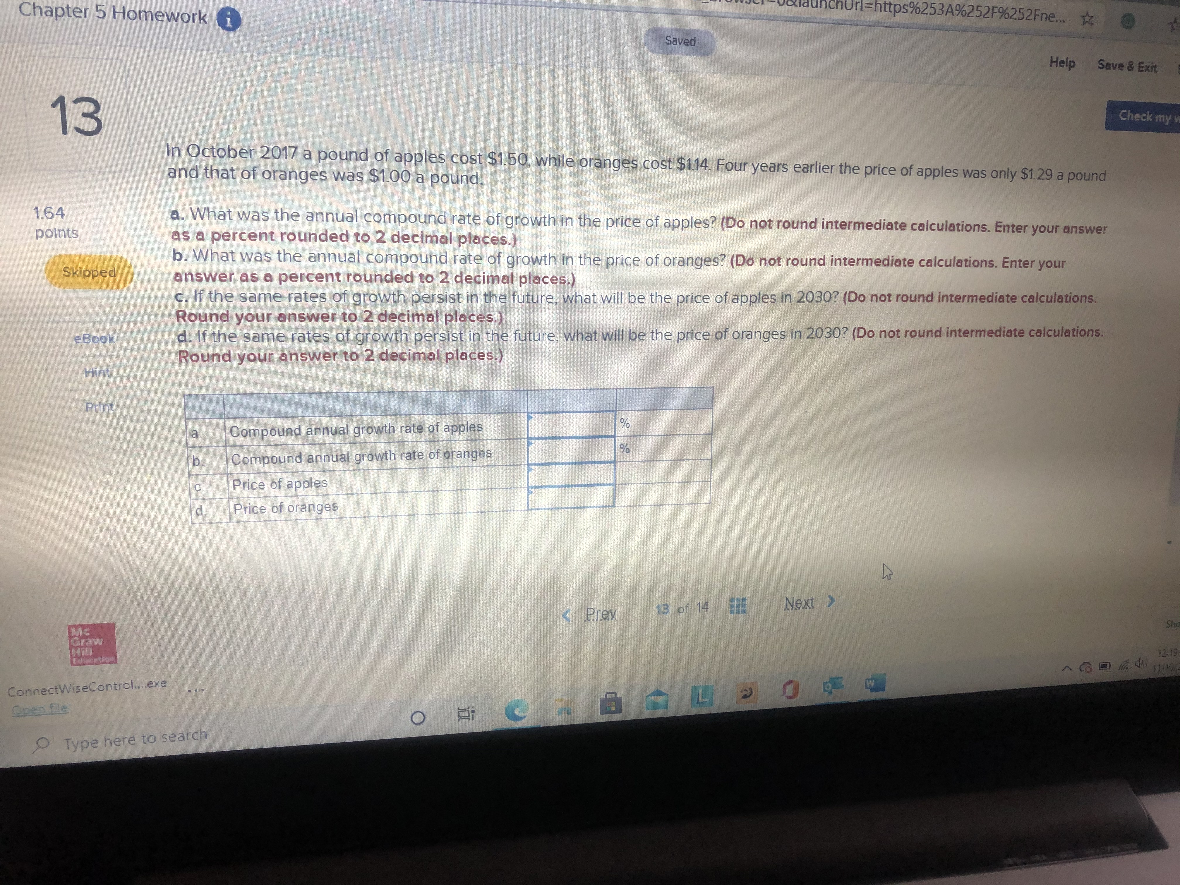 Pleas see attached question Chapter 5 Homework i LaunchUrl=https%253A%252F%252Fne... . >