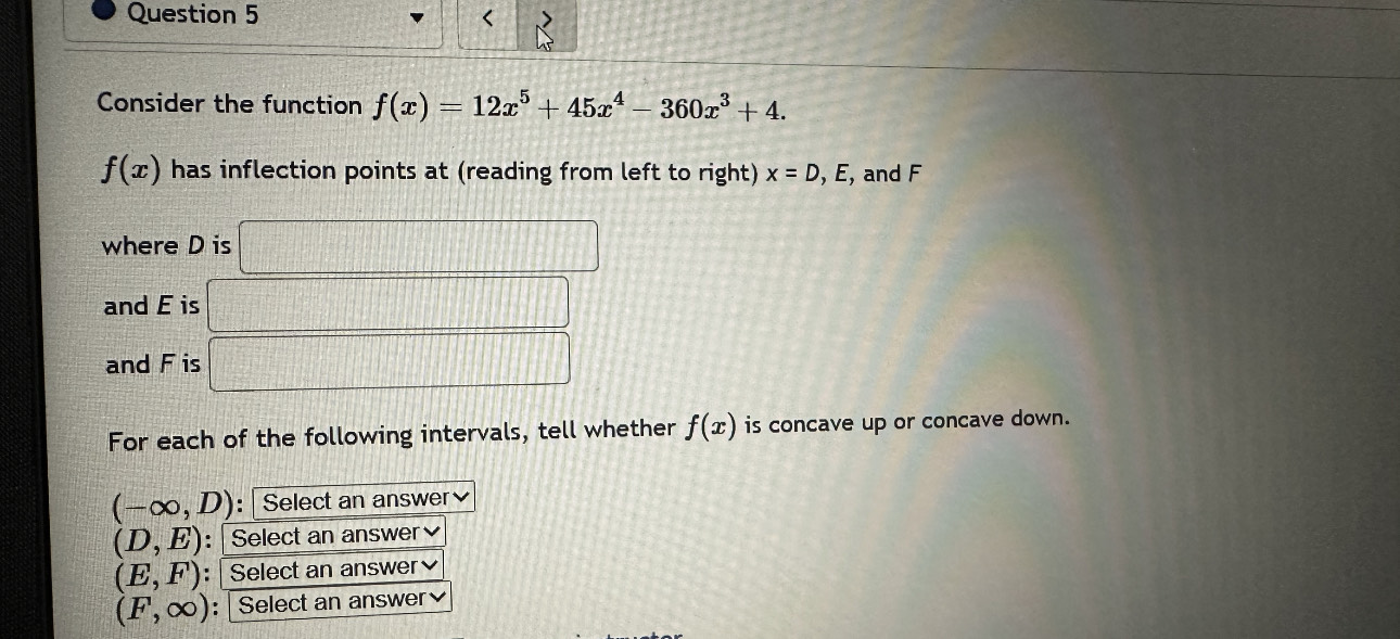 a. Find the first derivative. f'(x) b. List any critical values. c.