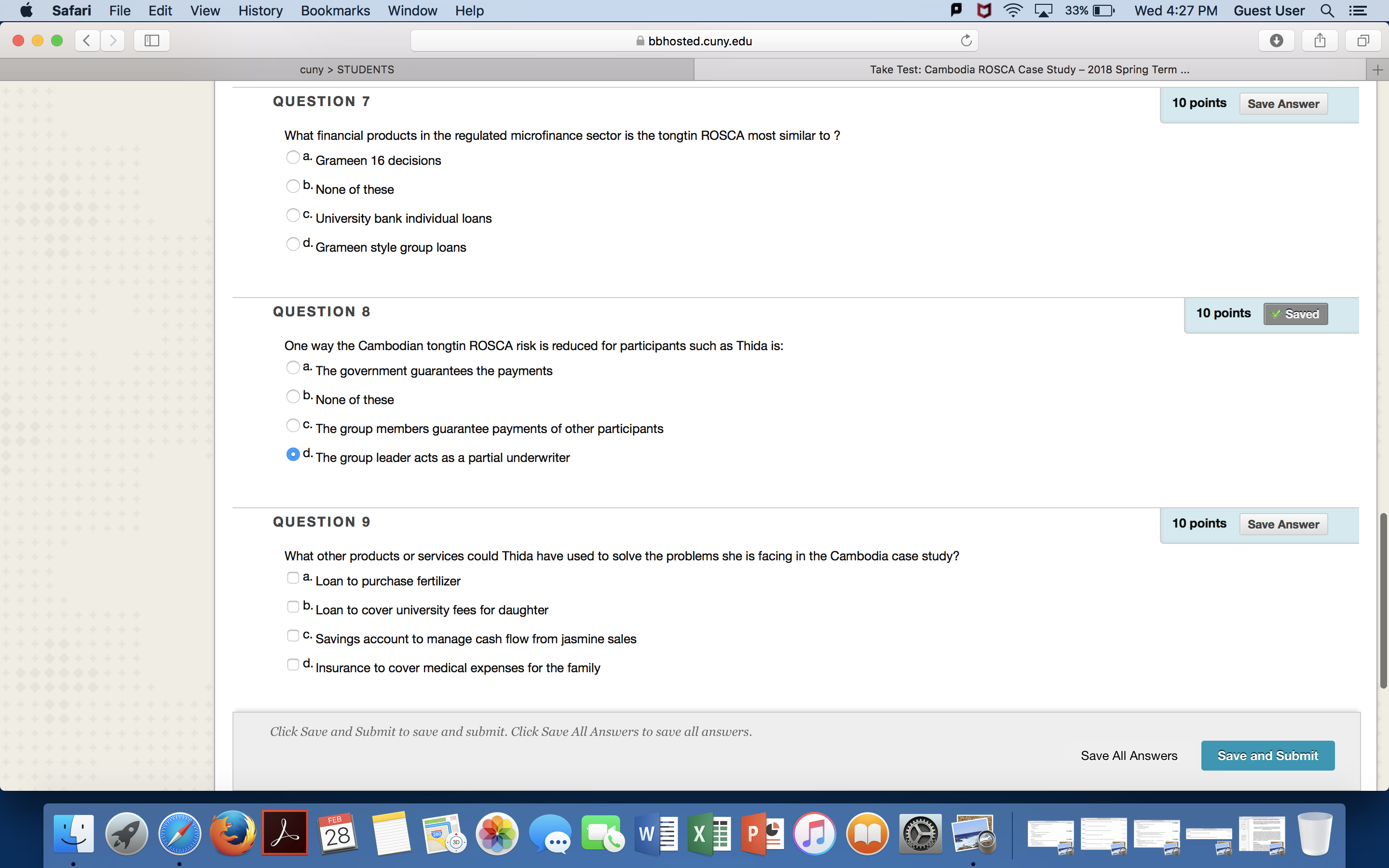 C 0 i1? QUESTION 1 iopoinis i Saveiinswerr' According to the case