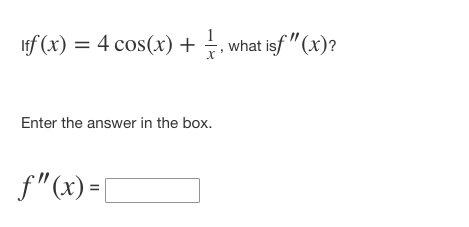 increasing, and f "(x) is positive, then f '(x) is positive and