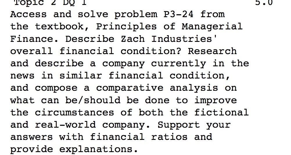  Topic z mg 1 Access and solve problem P324 from the
