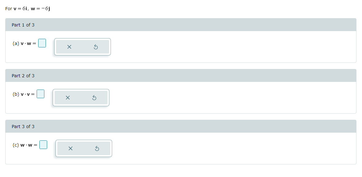 3 (b) v . V = X 5 Part 3 of 3