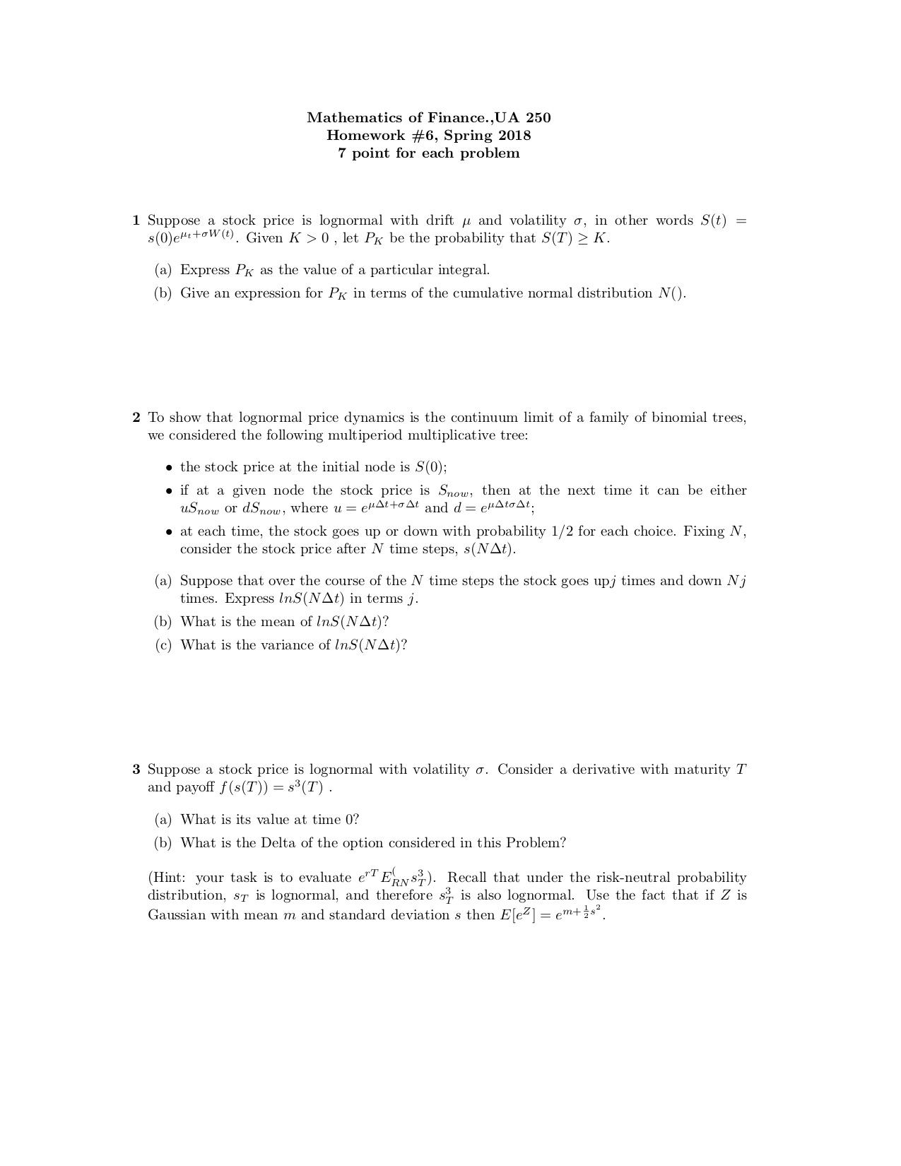  I need help on my homework for financial engineering, there are