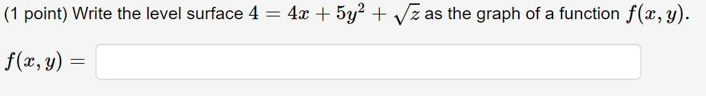 + J; as the graph of a function ac, 3;). ing)