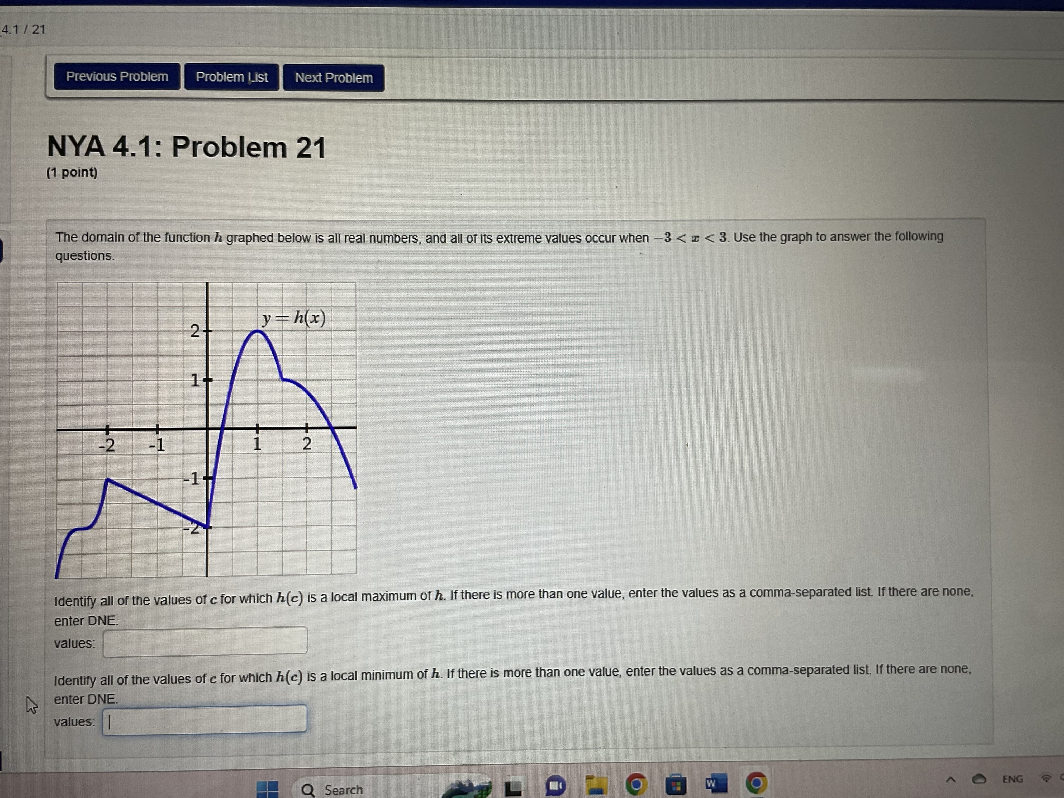a separate window. Refer to the graph to answer each of the
