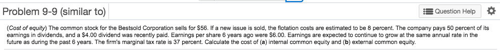  Can you Please help me solve the attached question! Problem 9-9