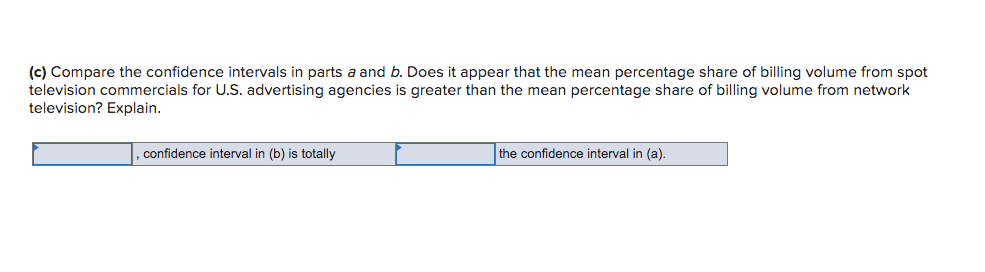 media categories such as network television, spot television, newspapers, radio, and so