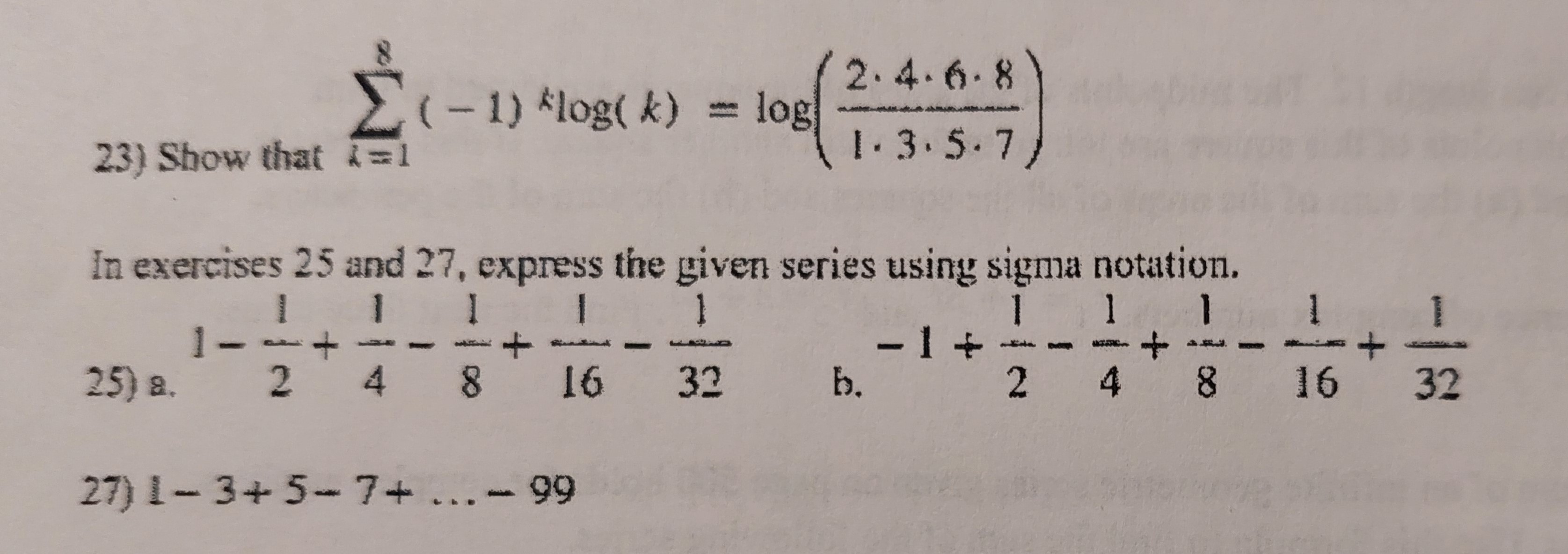 2. 4. 6. 8 M (- 1) *log( k) = log