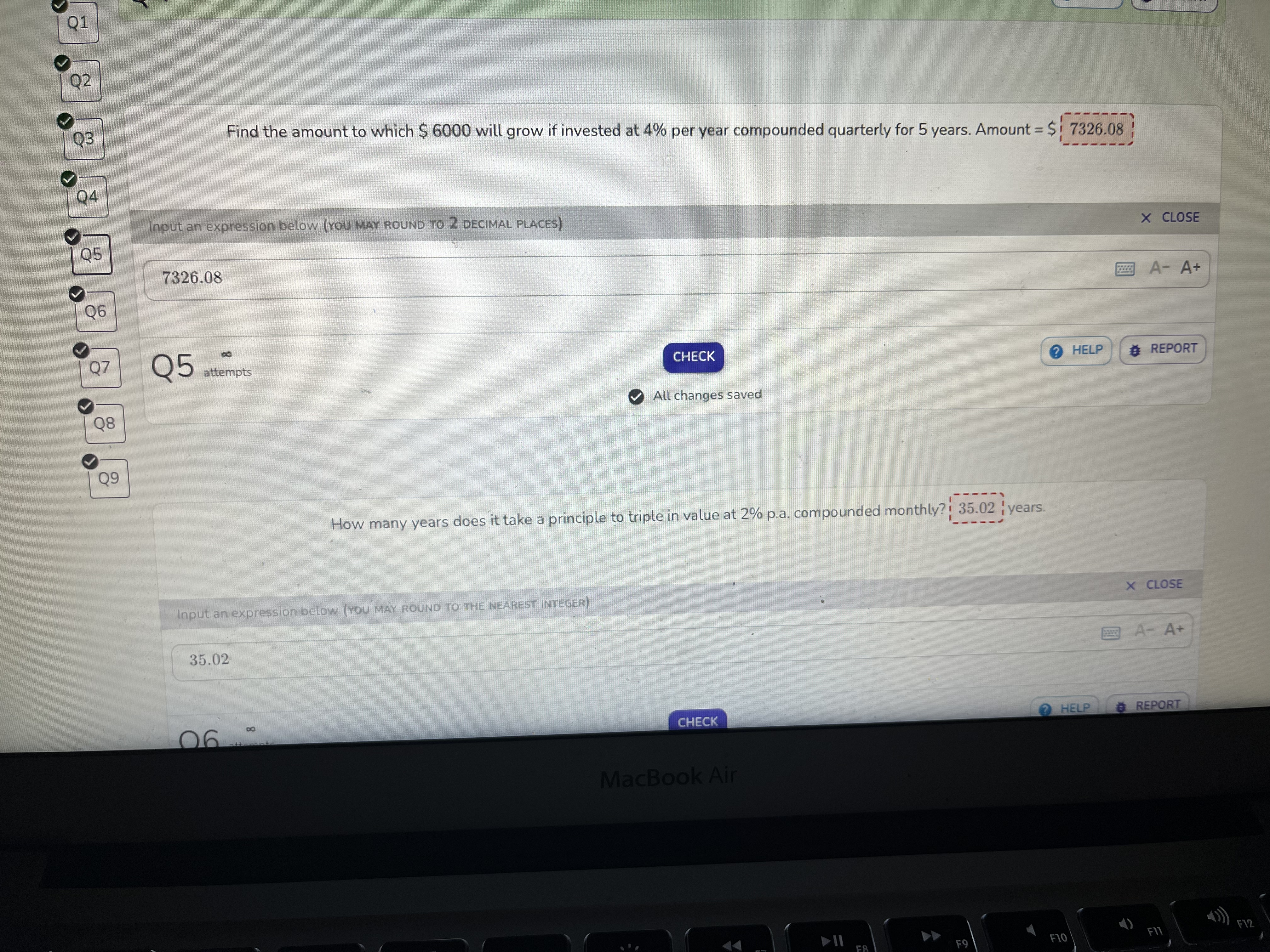 Sums: In Progress Score: -- 01 Find the formula for the nth