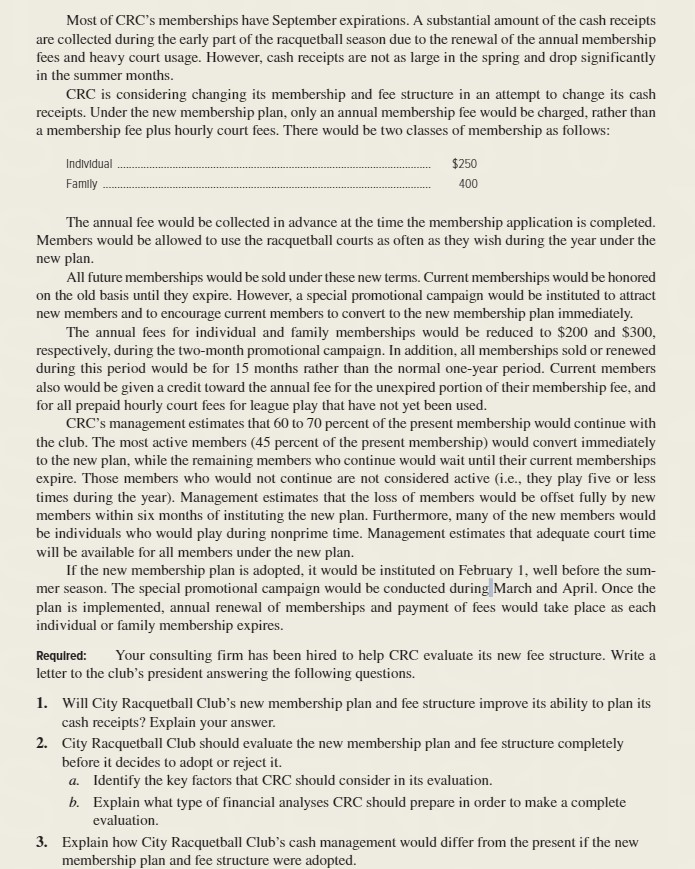 your calculations. Note, you must show your work in Excel, which includes