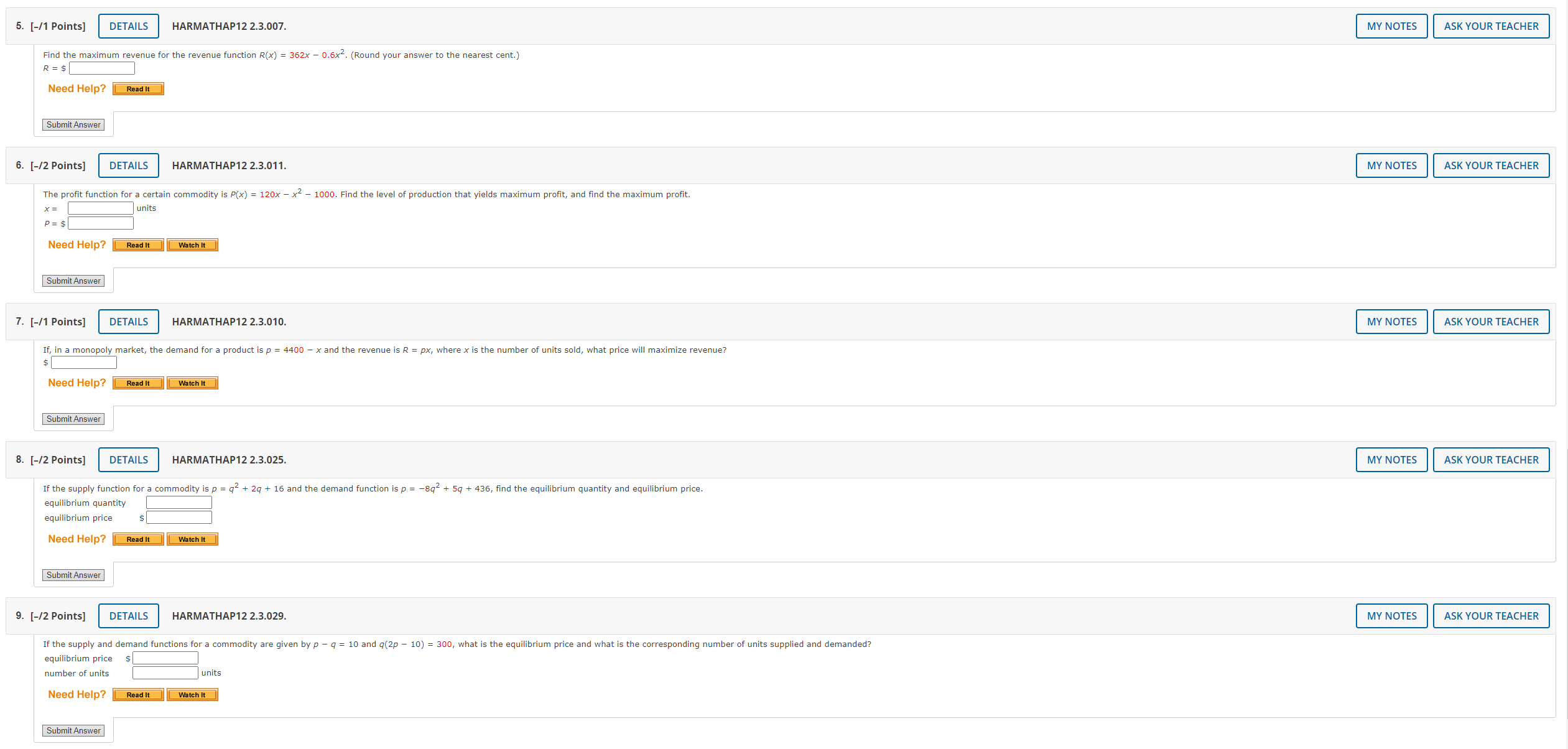 of the equation. (x, y) = (b) Determine whether the vertex is