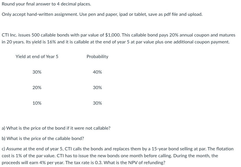 accept hand-written assignment. Use pen and paper, ipad or tablet. save as