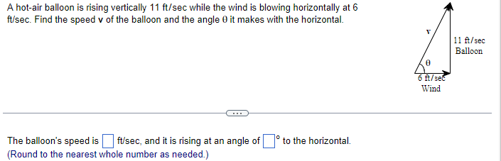 E. |u| = 12. and 1}: 55: where t] is the angle