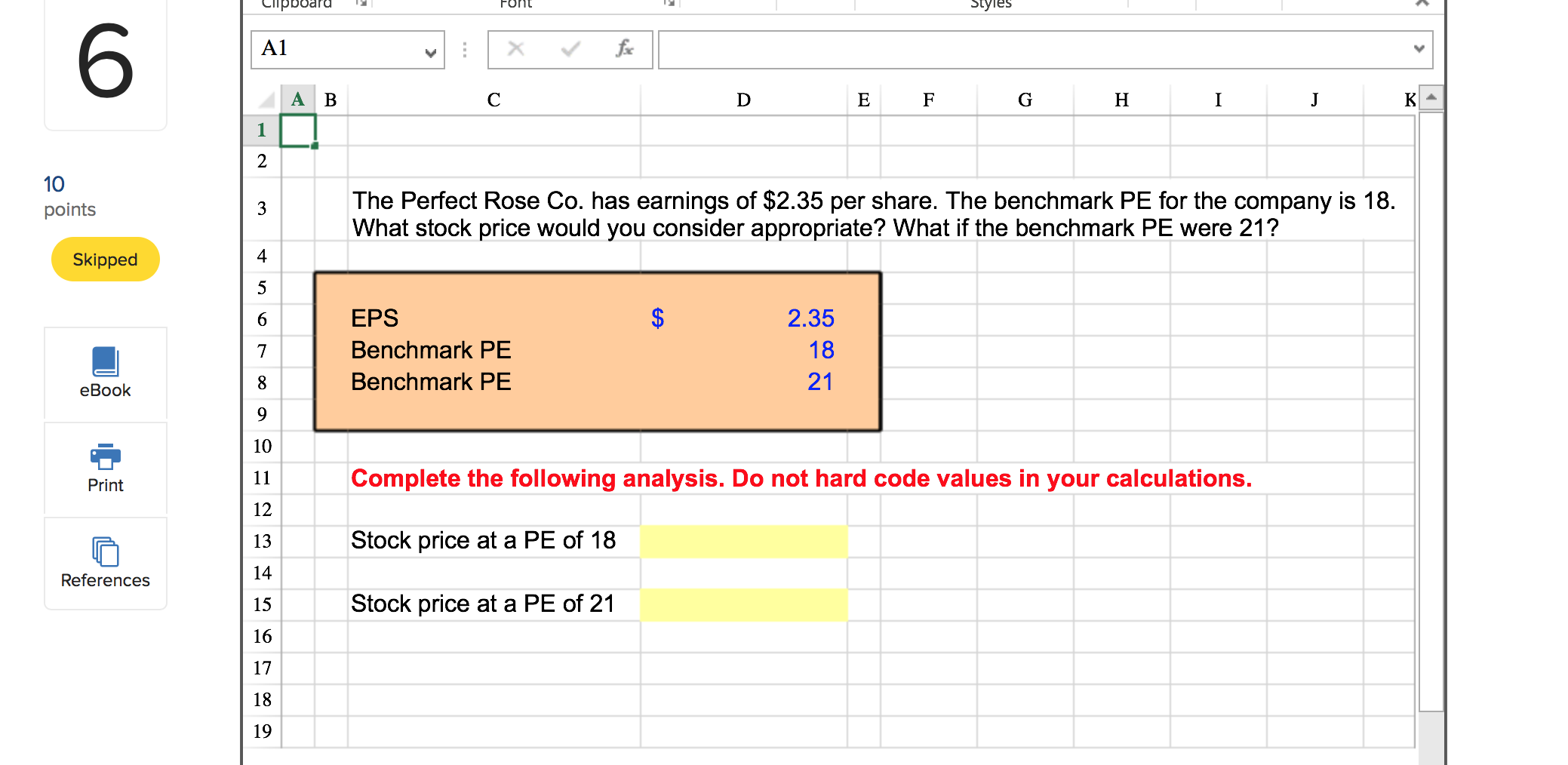 Calibri E % 3%] E? Egg E n Paste V 3 I