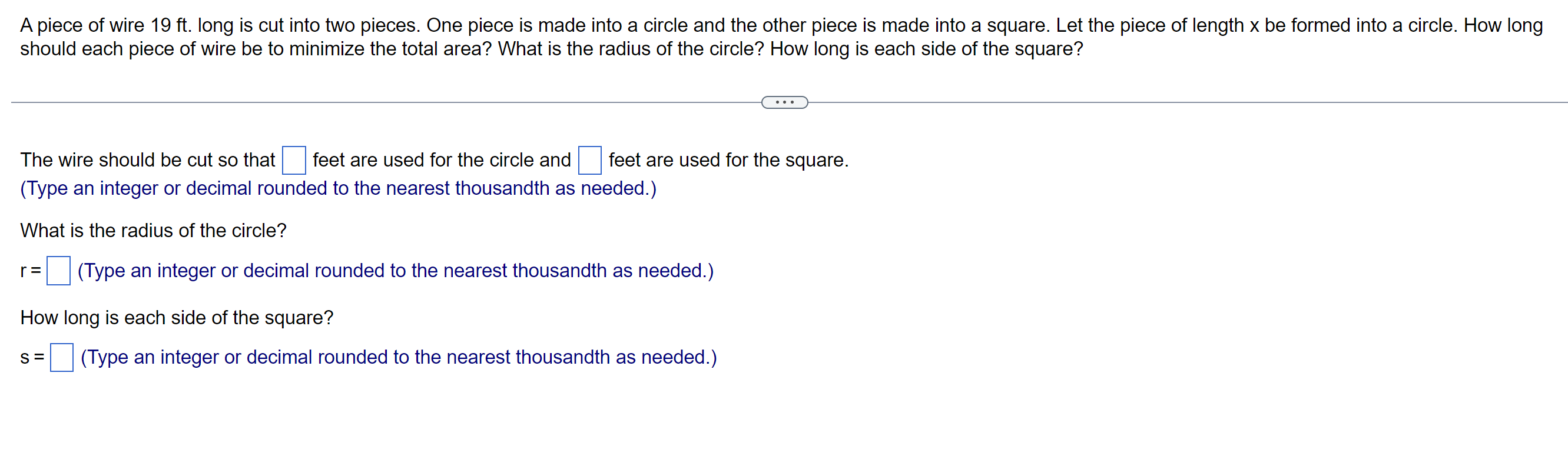highway. Let x be as shown. Find both the value of x