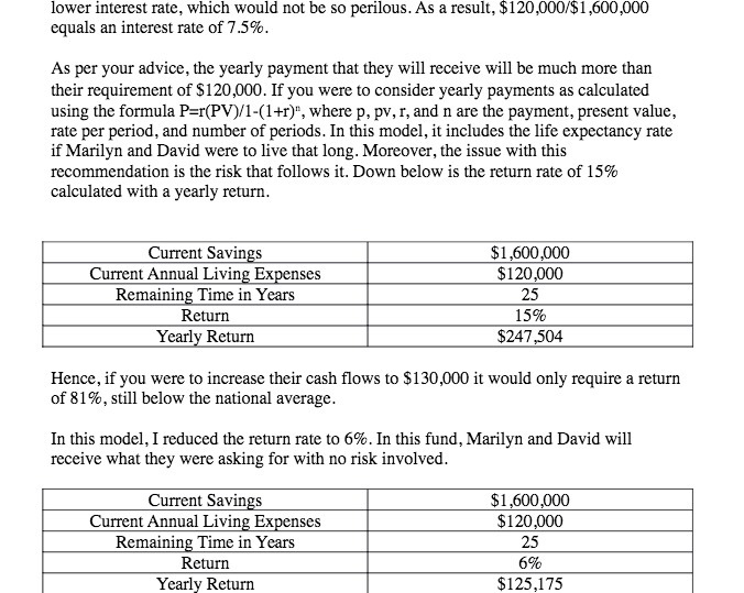 AS a result, $120, Jodis L, God, YOU Equals an interest rate
