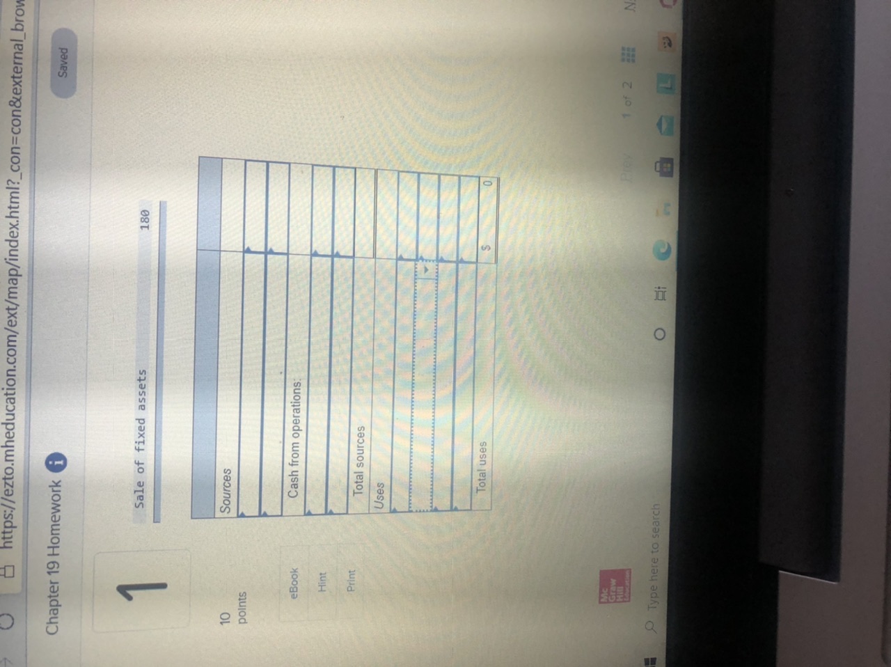 O https://ezto.mheducation.com/ext/map/index.html?_con=con&external_browser=08 Chapter 19 Homework i Saved Complete the statement of sources