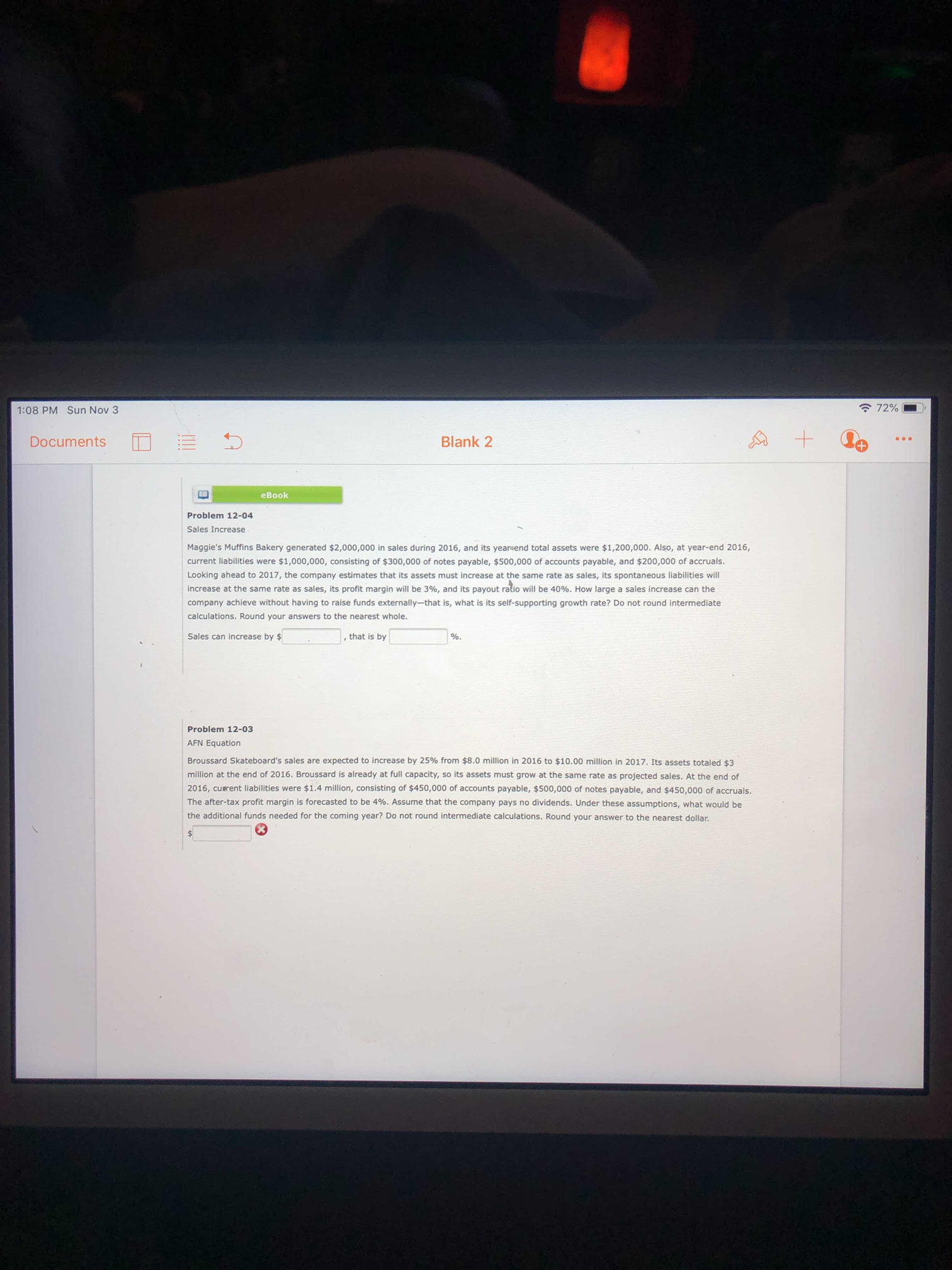  Hello! Experts! I am looking for some help with these finance