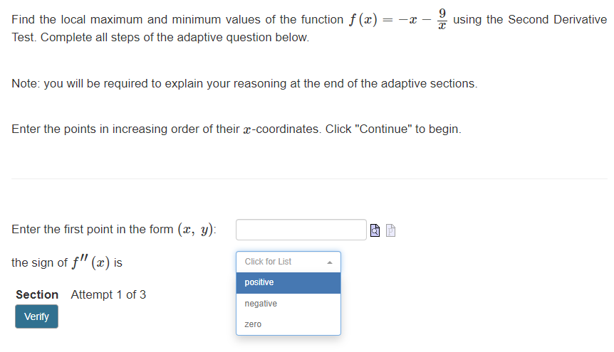  Find the local maximum and minimum values of the function f(:r:)