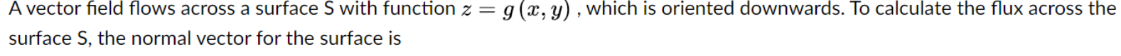 = g (as, y) , which is oriented downwards. To calculate the