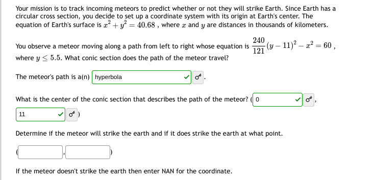 Otherwise, leave the rest blank. 9 55 Find the equation for the