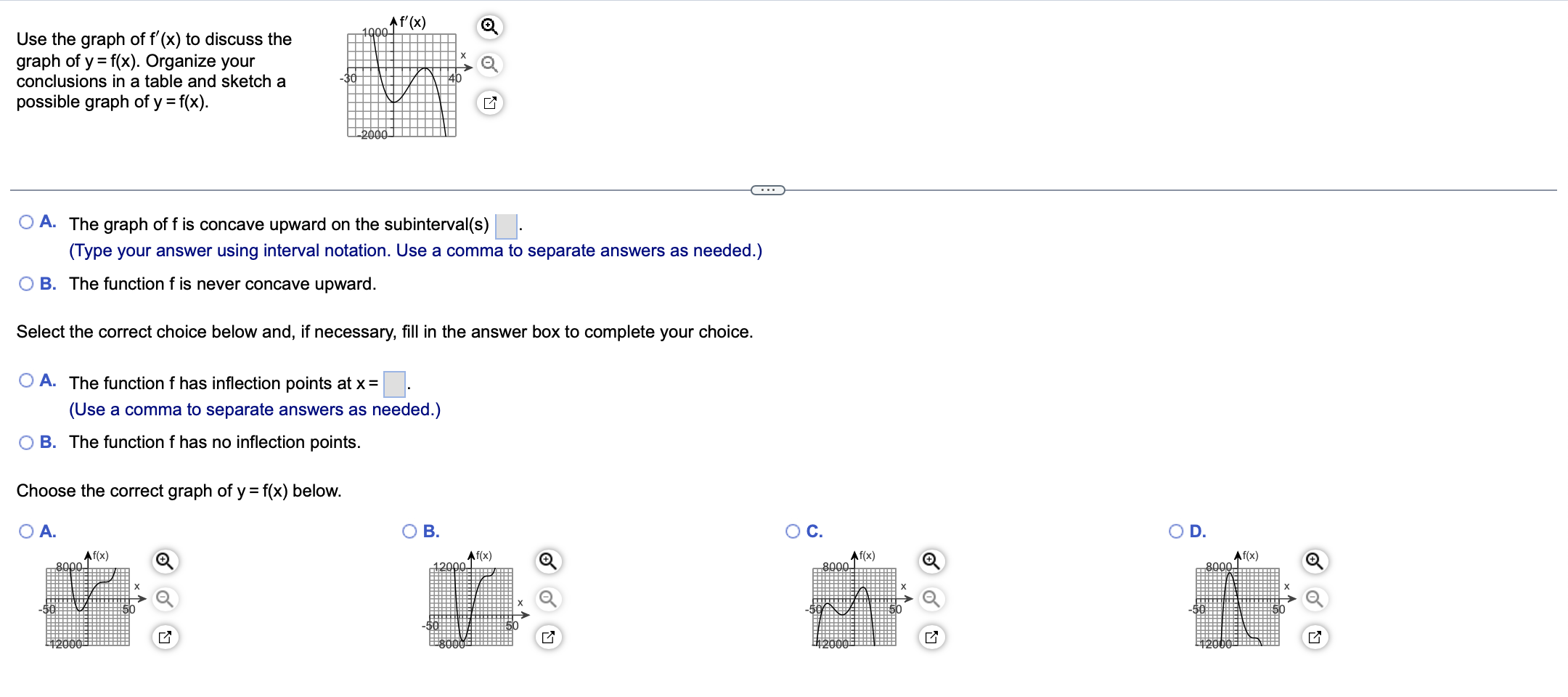 in interval notation. Use a comma to separate answers as needed.) .3