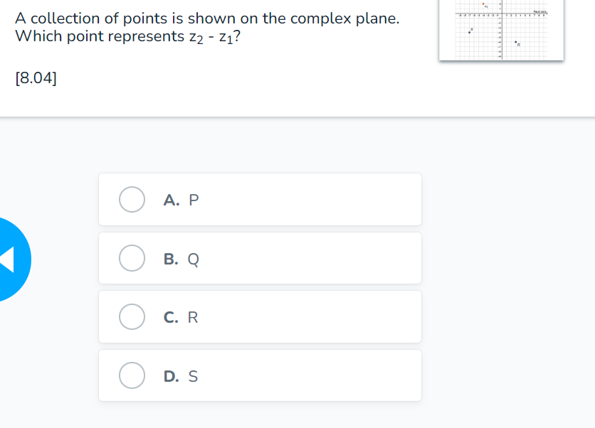 D.S The parametric equations x = t - 4 and y =