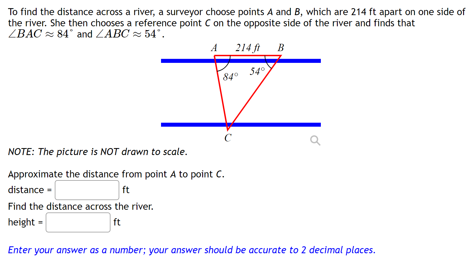 AA = 431, (1 = 182.7, and b = 249.4. sinB 2