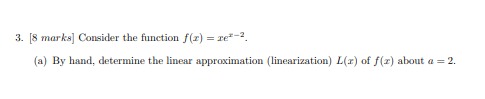 of degree 3 about a = 0). (b) Determine the value of