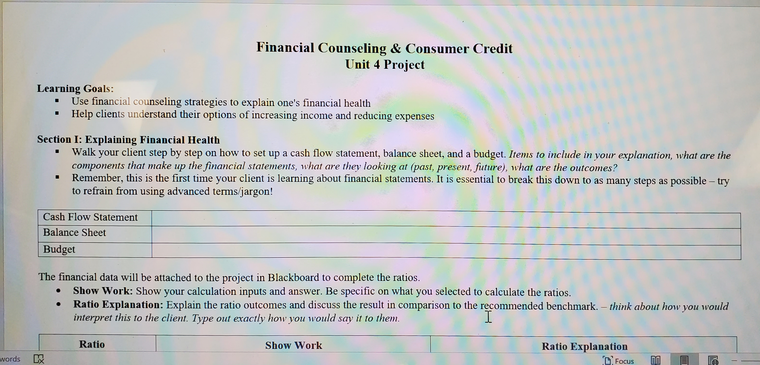 Health Walk your client step by step on how to set up