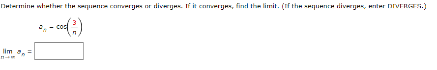 of the first fem.I terms continues. (Assume that n begins with 1.)