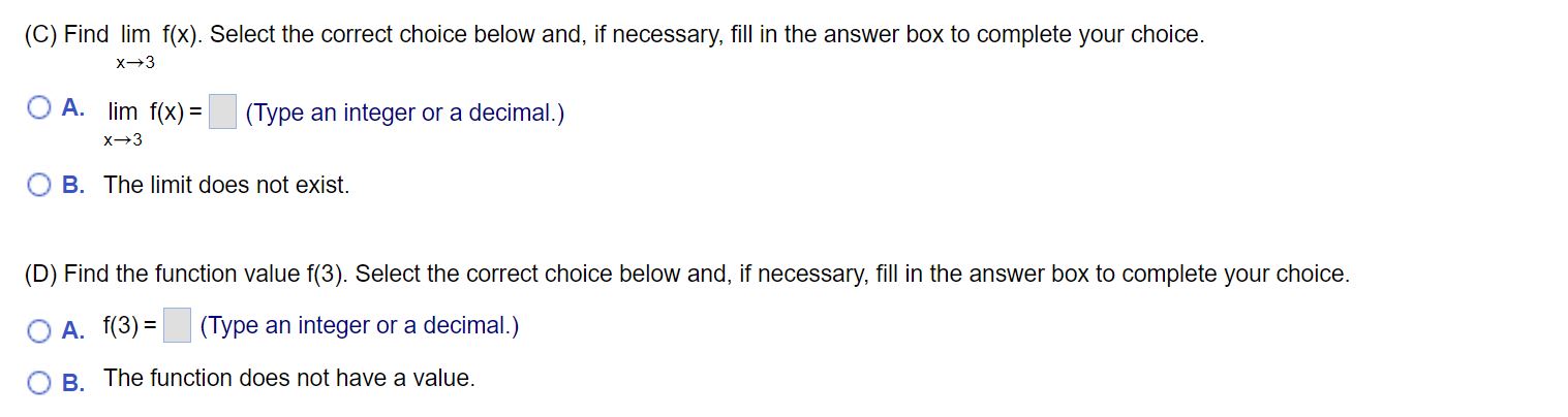 necessary, fill in the answer box to complete your choice. X -3