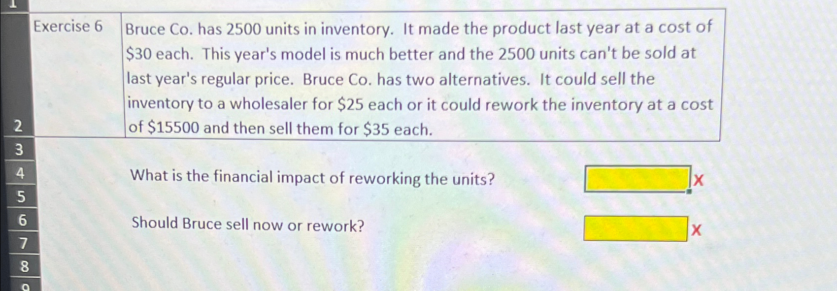product last year at a cost of],[$30 each. This year's model is