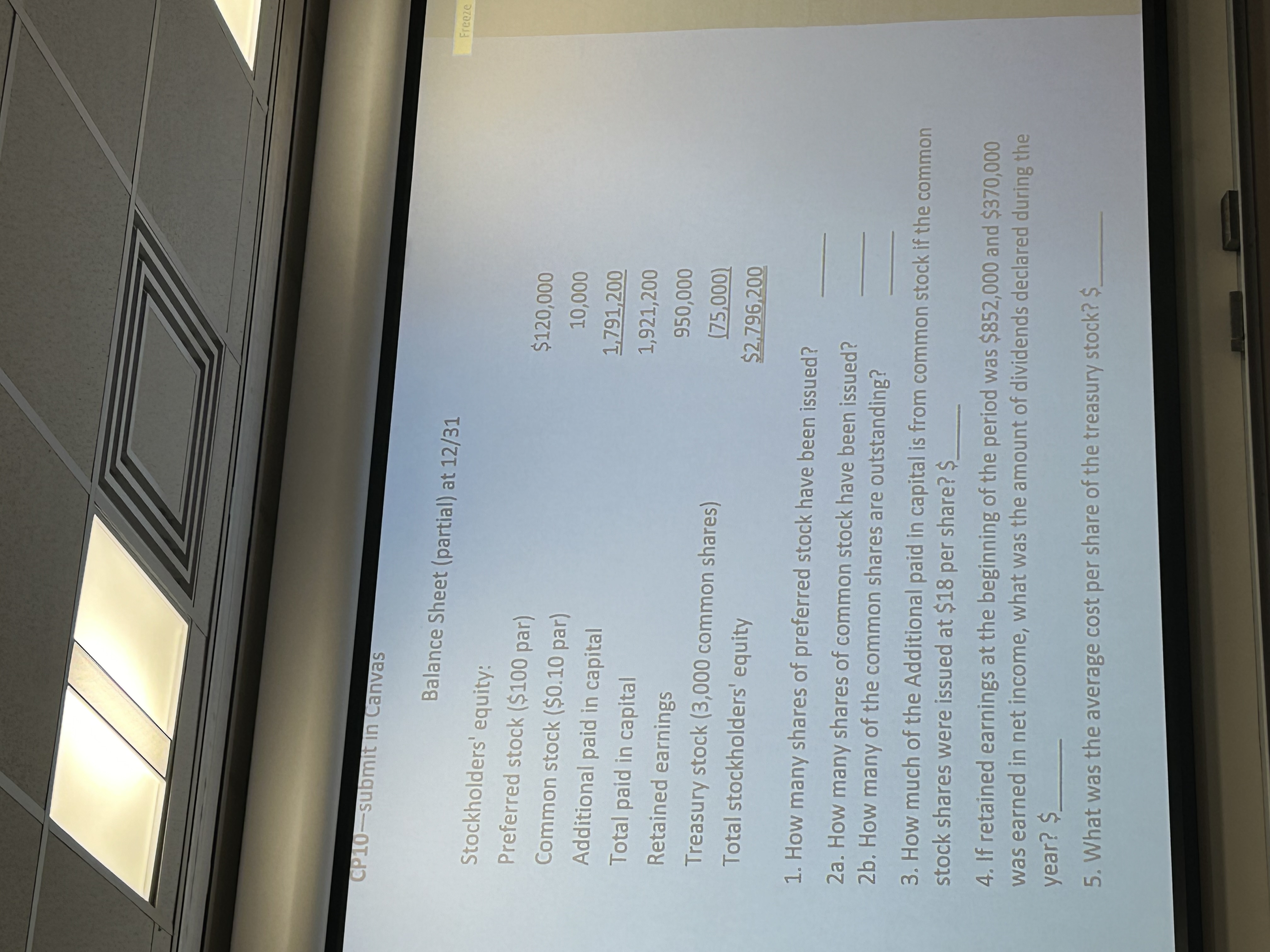 preferred stock have been issued? 2a. How many shares of common stock