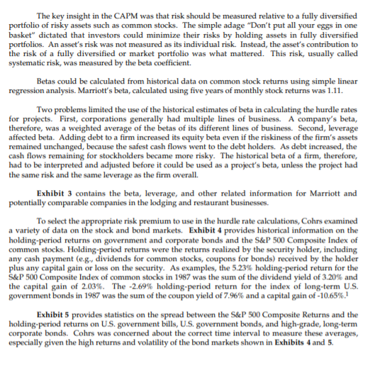 Tbonds [maturities of ten yea rs or longer)? Justify. 2. Riskfree rate: