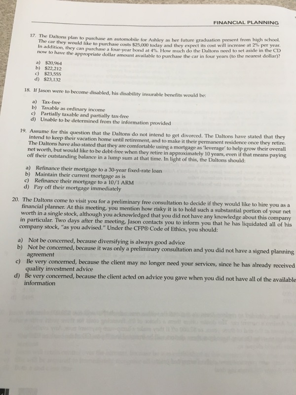 6th grade) Andrea's parents: Father deceased, Mother, age 77, in nursing home