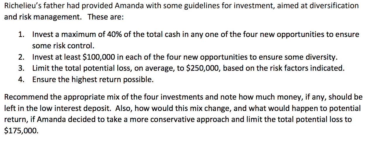 Examples of potential formats can be found in chapter 16 in the