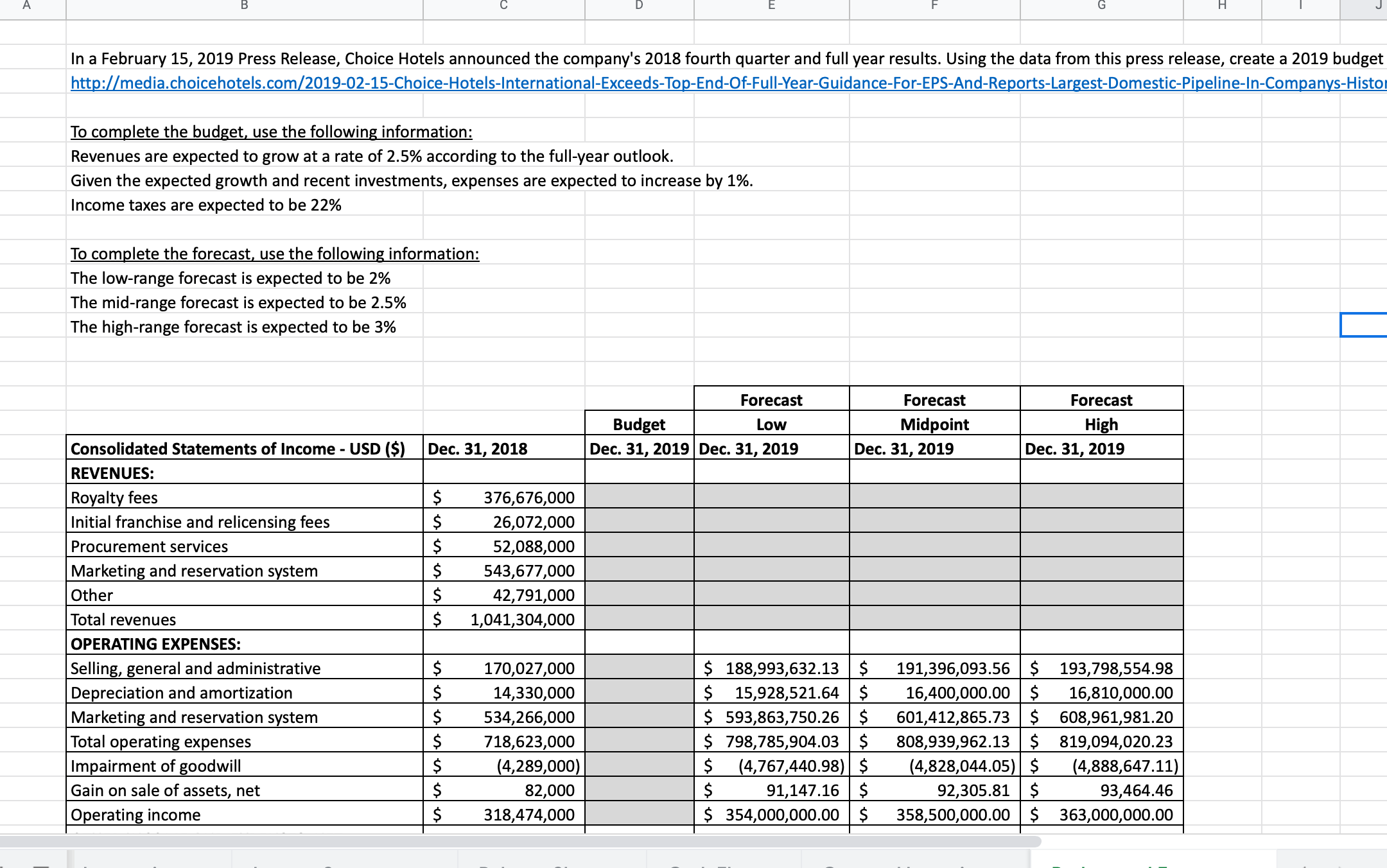 in this excel spreadsheet. I need help finding the right excel formula