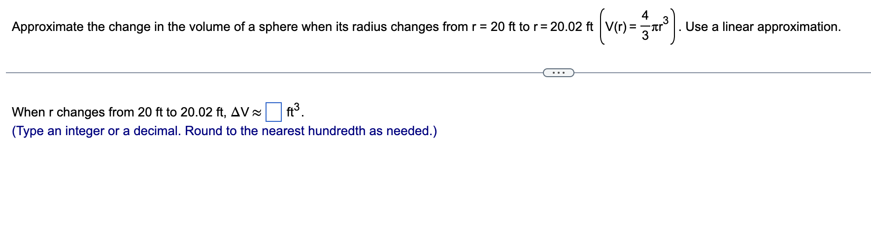 approximation? In (0.96) m D (Round to two decimal places as needed.)