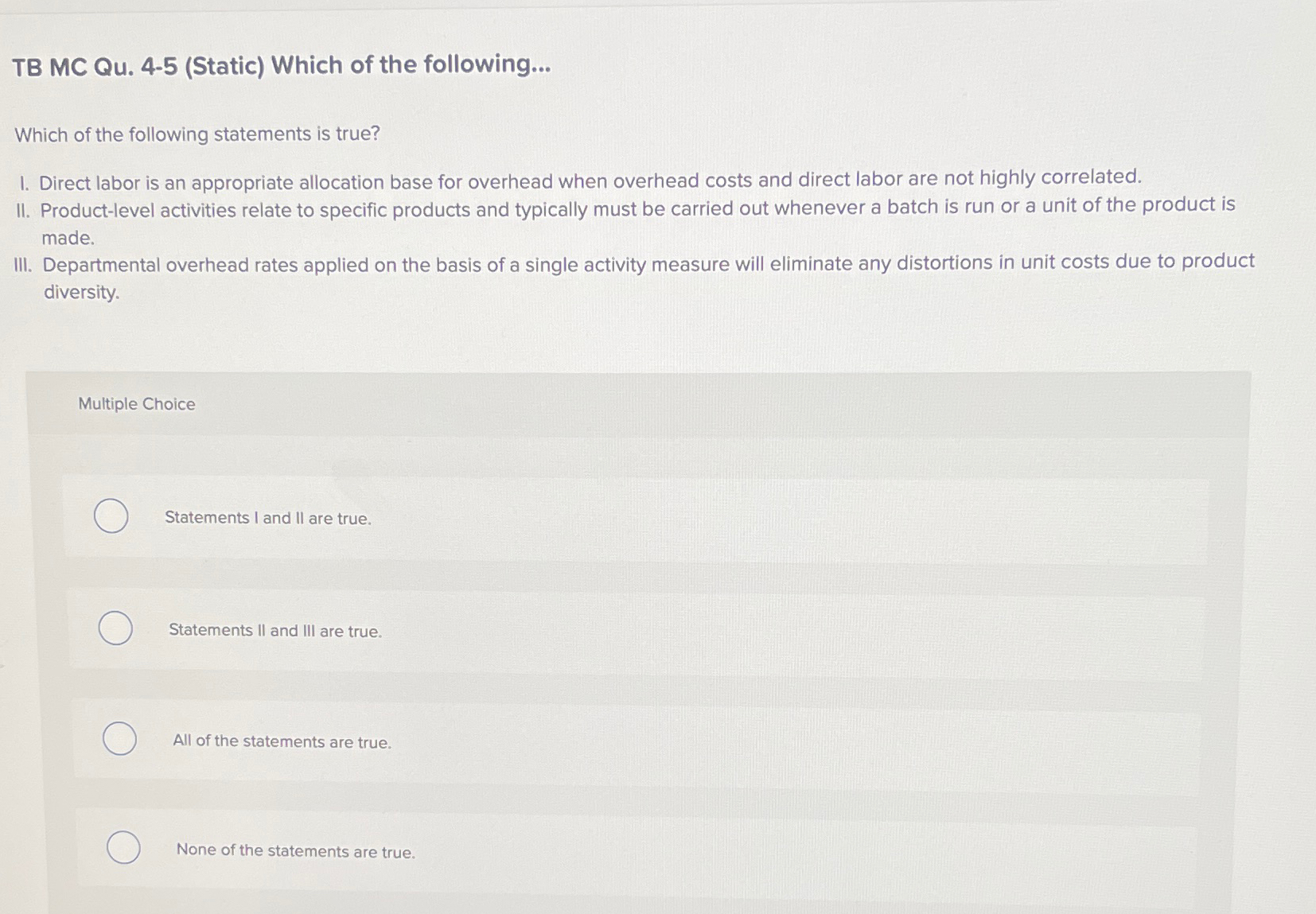  TB MC QU.4-5(Static) Which of the following... Which of the following