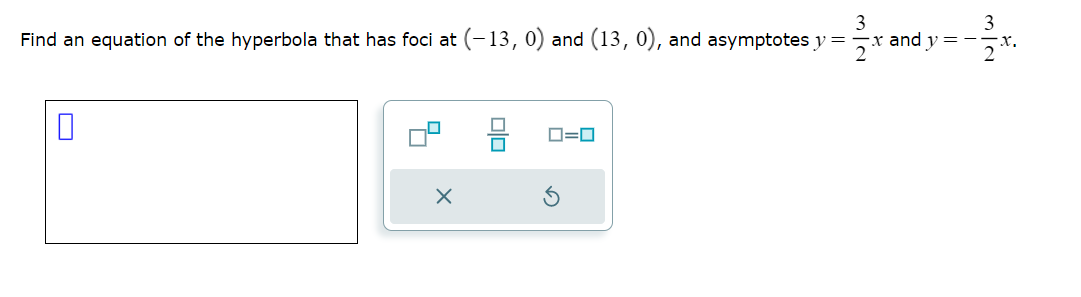 more than one solution, enter additional solutions with the "or\" button. If