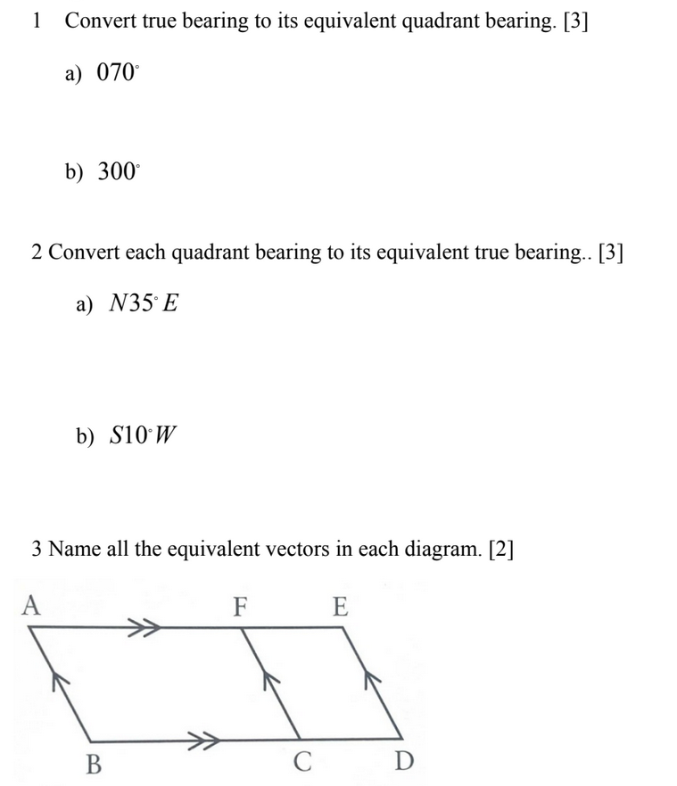  Hello,and please help me with the following questions below: 1 Convert