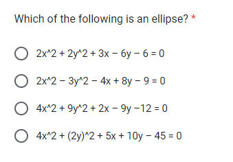 form of a semi elliptical so that two persons standing at the