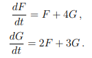 Apply the method of diagonalisation to find the general solution of