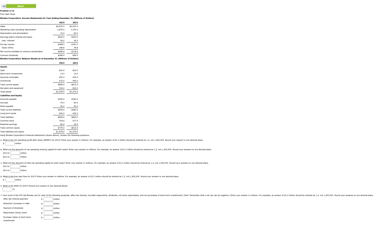 million of net income. Its EBIT was $7.5 million, and its tax