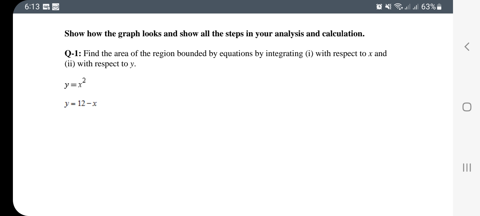  Show how the graph looks and show all the steps in