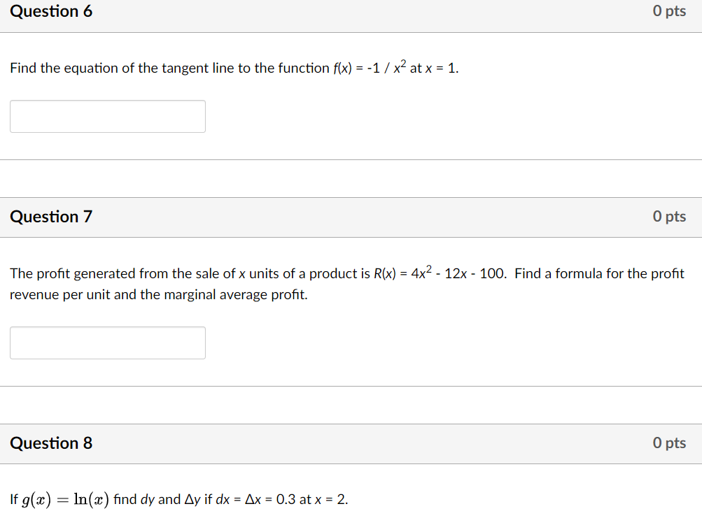2-limp +4 f(x)Question 5 212 -2x-4 Evaluate lim,-00 3x2-72+12Question 6 0 pts