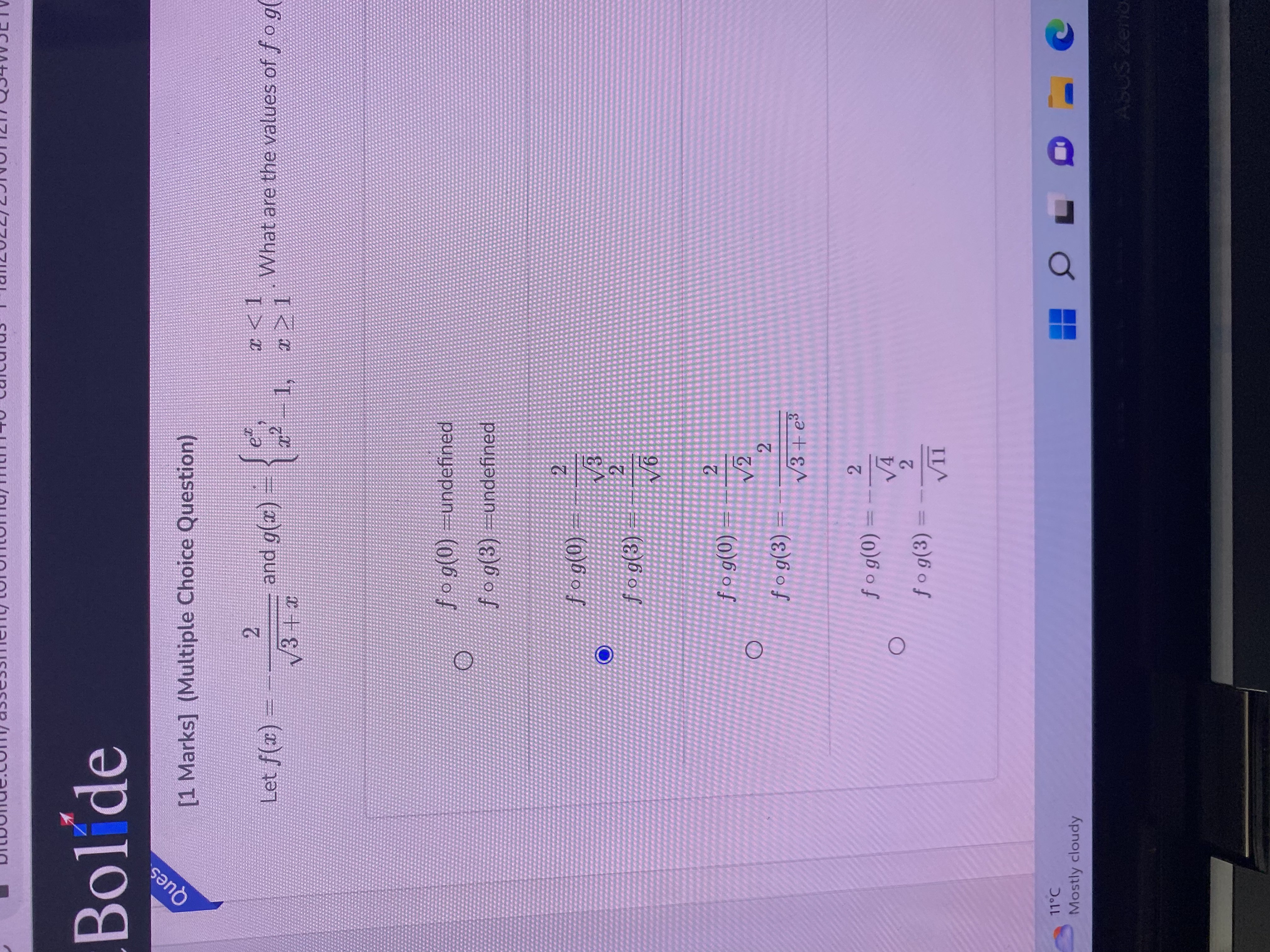 - and g(x) er V3 4 x What are the values of