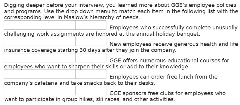  Digging deeper before your interview. you learned more about GGE's employee
